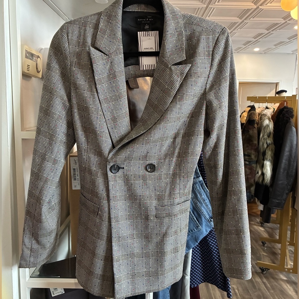 Current Air Multicolor Patterned Blazer size S